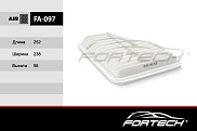 Фильтр фоздушный FA-097 FORTECH\1780131120 TOYOTA RAV 4 II (05~), Camry (06~), Alphard II (08~) LEXUS ( VIC. A-1015) (MANN. C26003)