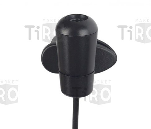 Микрофон Perfeo клипса компьютерный M-1 черный (кабель 1,8 м, разъём 3,5 мм)