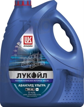 Лукойл Авангард УЛЬТРА SAE 5w40 CI-4/SL  ЕВРО-III,IV,V   (5л) (п/с) Россия