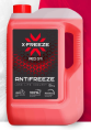 Антифриз красный X-Freeze red, 5 кг