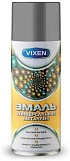 Эмаль универсальная, Vixen VX-19120 металлик серебро, аэрозоль 520 мл