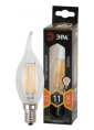 Лампа светодиодная ЭРА BSX-11W-827-Е14 филамент, свеча на ветру