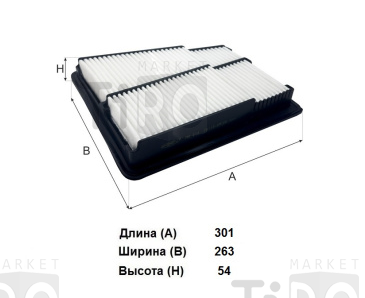 Фильтр воздушный GoodWill AG 014\281133M100 Фильтр воздушный GoodWill AG 014\281133M100