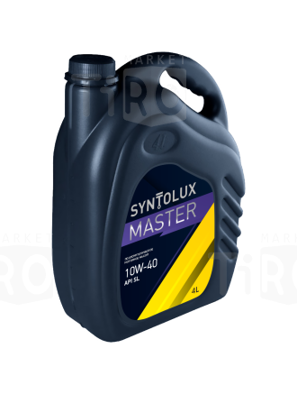 Полусинтетическое всесезонное моторное масло Syntolux Master 10w40 API SL 4л