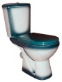 Унитаз-компакт "Комфорт" зеленый декор