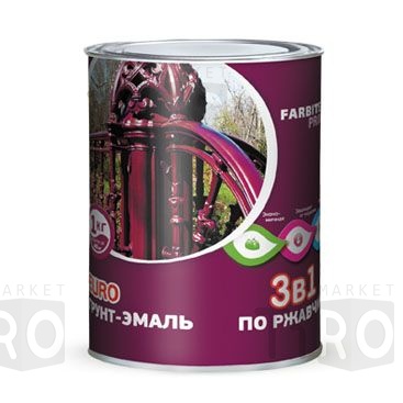 Грунт-эмаль Olecolor по ржавчине желтый 0,9кг Грунт-эмаль Olecolor по ржавчине желтый 0,9кг