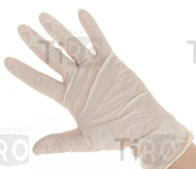 Перчатки латексные Gevea неопудренные р-р М,  цена за 50 пар
