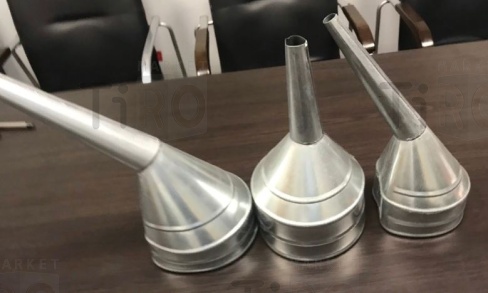 Воронка металлическая / прямая D150 mm ВМП150 ТОП АВТО