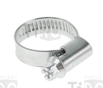 Хомут червячный "Завод Труд" 12-18