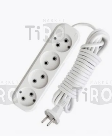 Удлинитель "Универсал" УШ-766 4гн. ШВВП 2*0,75 3м