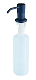 Дозатор для жидкого мыла, врезной, черный, Diadonna D66-19001BL
