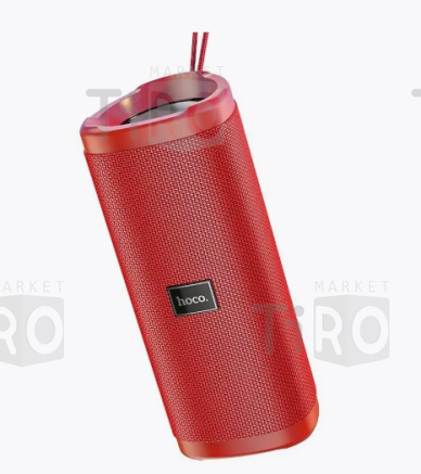 Колонка беспроводная Hoco HC4, (USB, FM, TF card, AUX) цвет красный