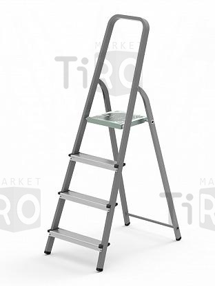 Стремянка НВ алюминиевая 4 ступ. высота до рабочей площадки 790мм, max. 150кг