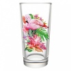 Набор стаканов стеклянных для сока Фламинго 146-Д в тропиках 250мл. 6 штук