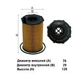 Масляный фильтр GoodWill OG 195 Eco\059198405