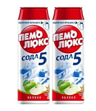 Чистящее средство Пемолюкс Сода 5 Extra Яблоко, 480гр
