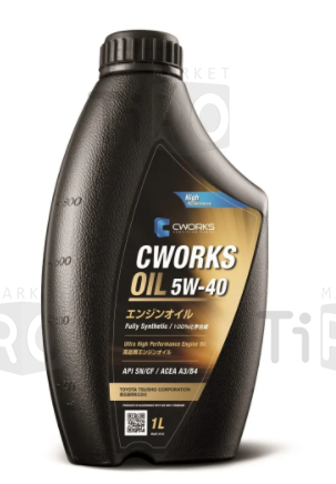 Моторное синтетическое масло Cworks Oil 5W-40 SN/CF A3/B4, 1L Моторное синтетическое масло Cworks Oil 5W-40 SN/CF A3/B4, 1L
