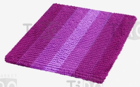 Коврик SHAHINTEX MULTIMAKARON 50*50 цвет розовый /15/ Коврик SHAHINTEX MULTIMAKARON 50*50 цвет розовый /15/