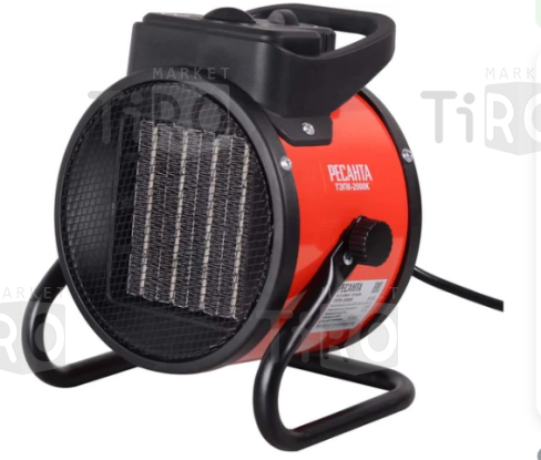 Обогреватель-тепловентилятор Ресанта ТЭПК-2000К, круглый, 2,0кВт