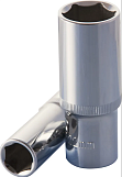 Головка 1/2"DR 112119, торцевая глубокая 19мм, шестигранная