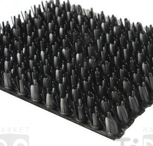 Коврик-дорожка "Щетинка" 0,9х15 м, Бронза