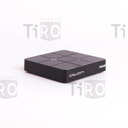 Приставка Смарт ТВ Aтом-108AM (Android TV Box), Amlogic S905W, 1/8Gb, Bluetooth, Атом