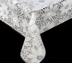 Клеенка Dekorelle "Lace" 060 ажурная 132см*22м, белый Клеенка Dekorelle "Lace" 060 ажурная 132см*22м, белый