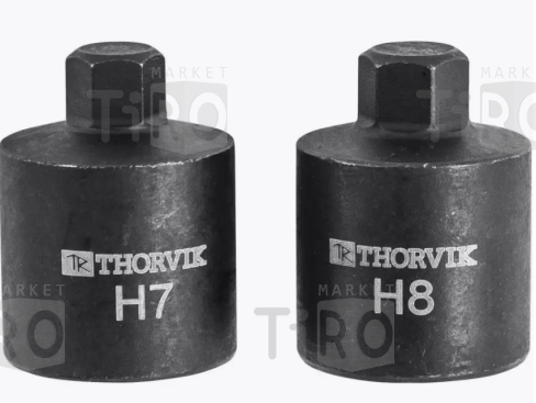 Набор насадок торцевых для обслуживания тормозных механизмов ASBS78, 3/8"DR, Н7, Н8, 2 предмета