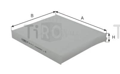 Салонный фильтр GoodWill AG 779 CF\8104400XKZ96A