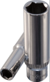 Головка 1/4"DR торцевая глубокая 114113, 13мм