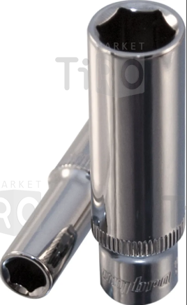 Головка 1/4"DR торцевая глубокая 114113, 13мм