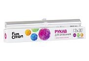 Рукав для запекания Fun Clean с клипсами 3м*29см 11мкм