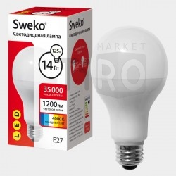 Лампа светодиодная Sweko 42LED-A60-11W-230-4000K-Е27 Лампа светодиодная Sweko 42LED-A60-11W-230-4000K-Е27