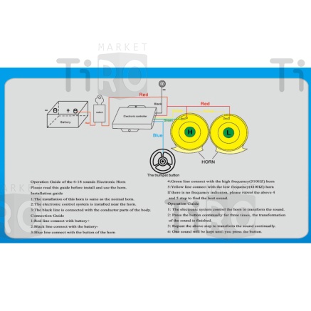 Сигнал звуковой Улитка Skyway 017 S07601017