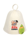 Шапка "Банные штучки", "Alfa самец" 41144, войлок 100% Шапка "Банные штучки", "Alfa самец" 41144, войлок 100%