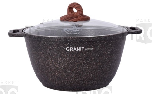 Кастрюля Кукмор 3,0л Granit Ultra кго32а original (3)