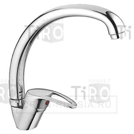 Смеситель для кухни CRON CN4139, высокий излив