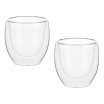 Набор стаканов с двойными стнками 100мл, 2шт., стекло, By Collection 850-206