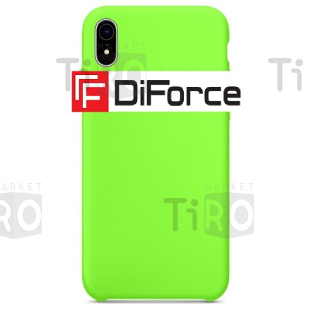 Чехол Silicone Case для iPhone XR Зеленый