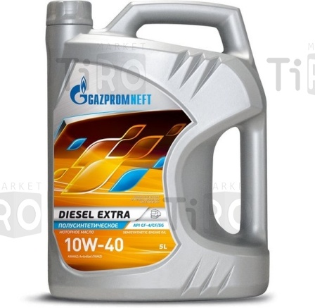 Масло полусинтетическое GAZPROMNEFT Diesel Extra 10w40 CF-4/CF/SG дизель 5л Масло полусинтетическое GAZPROMNEFT Diesel Extra 10w40 CF-4/CF/SG дизель 5л
