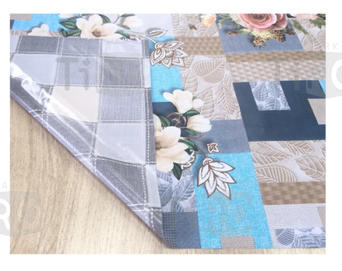 Клеенка двухсторонняя, столовая ПВХ на тканой основе, 1,37*20м, Double Print SТ5658-1/SТ5074-5 Клеенка двухсторонняя, столовая ПВХ на тканой основе, 1,37*20м, Double Print SТ5658-1/SТ5074-5