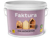 Лак-антисептик Faktura, акриловая основа,для защиты древесины, 2,7л бесцветный