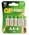 Батарейка GP LR06 BL-4 Super Alkaline