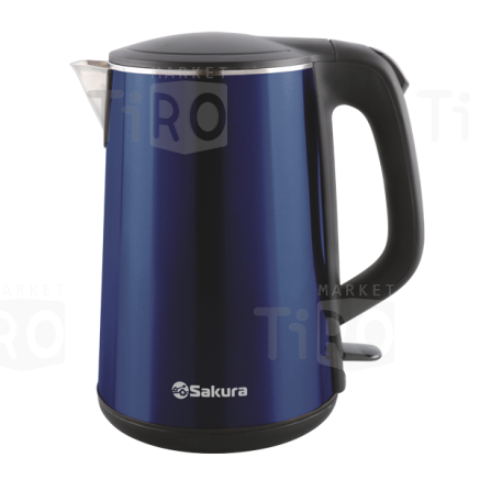 Чайник 1,8л, Sakura SA-2156MP фиолетовый+металлик+черный