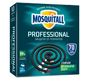 Спирали от комаров 10шт. Mosquitall (07-081)