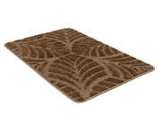 Коврик Shahintex icarpet для ванной Актив, 001 цвет кофе с молоком 55, 60*90