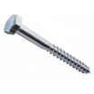 Дюбель 129А-10-60 10*50+шуруп шестигранник цинк 6,0*60 (4шт.)
