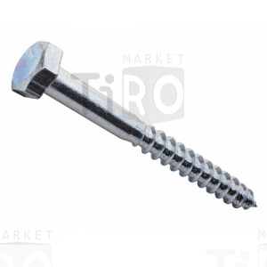 Дюбель 129А-10-60 10*50+шуруп шестигранник цинк 6,0*60 (4шт.)