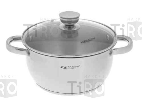 Кастрюля, нержавеющая сталь, 5,0л. d-24, Антея КТ05-D-24