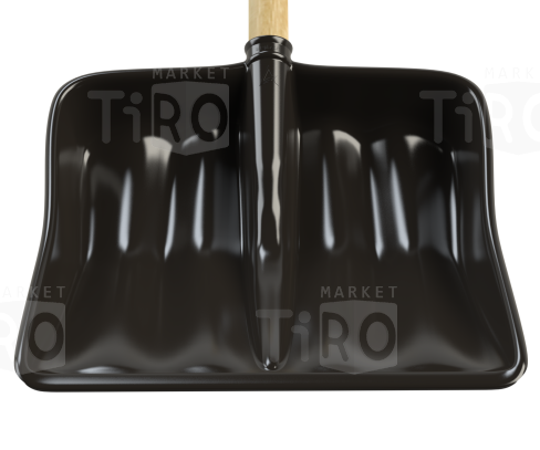 Лопата снеговая пластмасовая с черенком АП-075